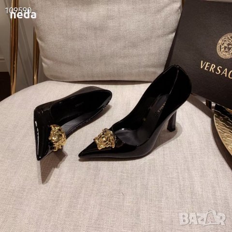 Versace 2022 (реплика) 97, снимка 3 - Дамски обувки на ток - 35305050