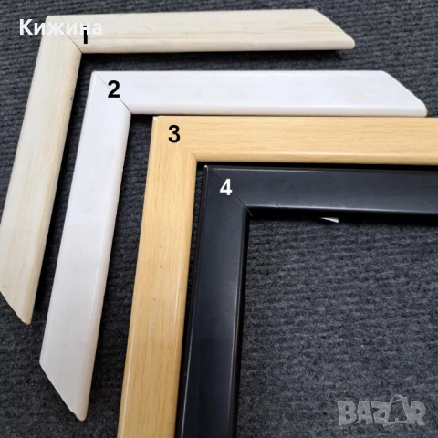 Изработка на картини върху канава с рамка