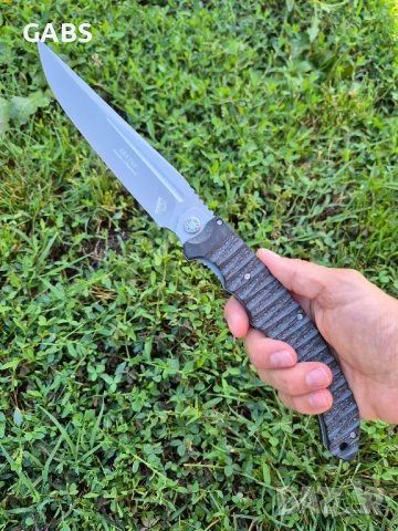 Руски сгъваем нож НОКС Аватар,дизайн А.Бирюков, снимка 8 - Ножове - 50667385