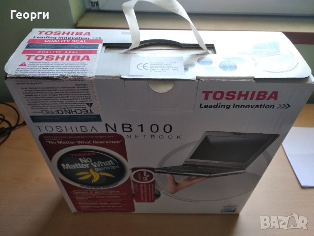 Лаптоп TOSHIBA NB100, снимка 12 - Лаптопи за работа - 43285529