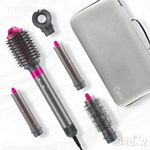 Нов Стилизиращ Сет Сешоар 5 в 1 с Иновативно Къдрене 110K об/мин за коса жени прическа, снимка 5 - Сешоари - 49214957