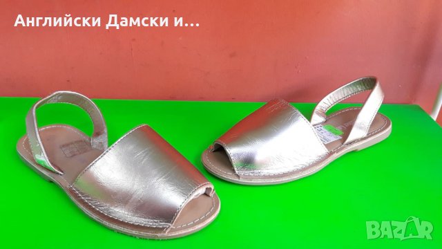 Английски дамски сандали естествена кожа-3 цвята, снимка 7 - Сандали - 28539424