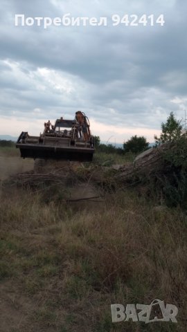Събаряне на сгради,изкопни дейности с багер и самосвал, снимка 1