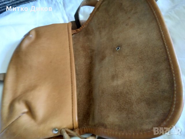 Женска чанта естествена кожа за през рамо 240х145х40мм, снимка 7 - Чанти - 33493906