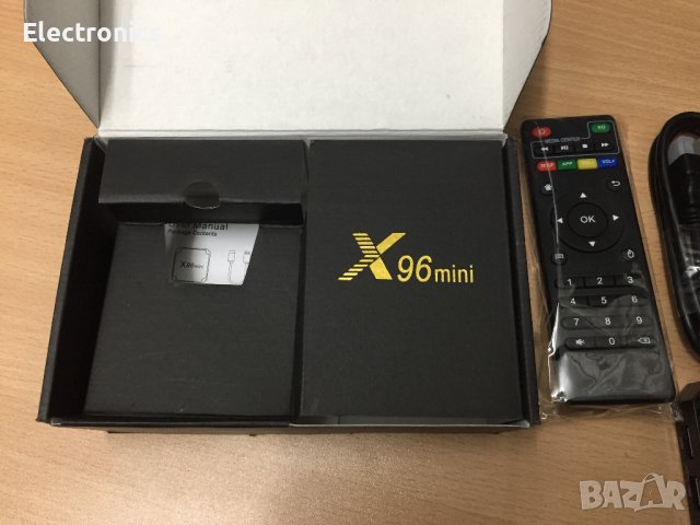 Android Smart TV BOX - X96 mini, снимка 2 - Приемници и антени - 44131617