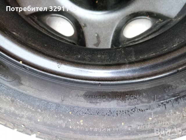 Оригинална резервна гума с джанта, патерица 15" за Опел., снимка 7 - Гуми и джанти - 38112105