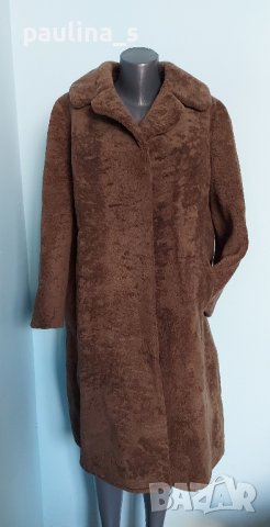 Палто от естествена кожа с косъм - бизонски бокс с косъм, снимка 12 - Палта, манта - 26455921