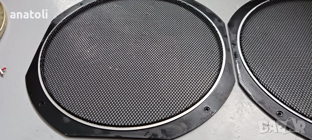 Решетки за 12инча говорители-оригинални Visaton , снимка 2 - Тонколони - 52895208