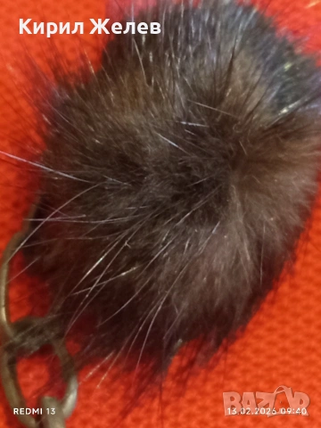 Дамско колие с висулки във формата на сърце и кожени помпони Арт бижу за влюбени 51889, снимка 4 - Колиета, медальони, синджири - 53462310