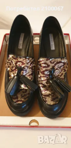 Обувки дамски кожени, снимка 5 - Дамски елегантни обувки - 48422473