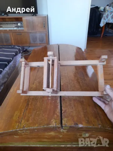 Стар детски стан за тъкане, снимка 4 - Други ценни предмети - 49651978