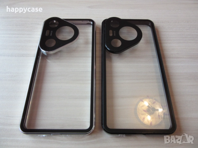 Huawei Pura 70 Ultra / 70 Pro / 70 / Двоен 360° магнитен кейс калъф с камера протектор, снимка 10 - Калъфи, кейсове - 52674613