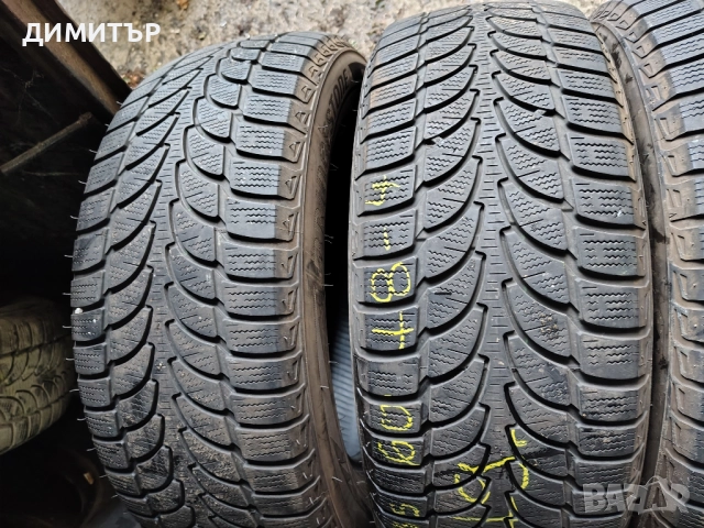 4бр.зимни гуми BRIDGESTONE 235 60 18 DOT19 цена за брой, снимка 2 - Гуми и джанти - 52347674