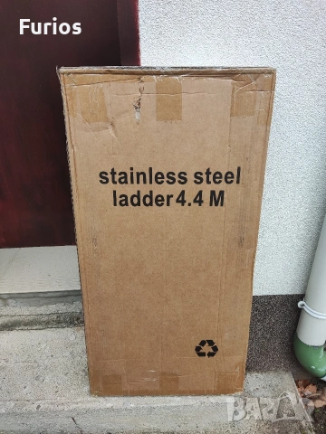 Телескопична стълба 4.4м, снимка 2 - Други стоки за дома - 51878635
