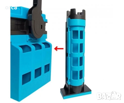 Куфар стол PRO FL Tackle Seat Box Surf Casting морски риболов от плаж, снимка 7 - Такъми - 53333125