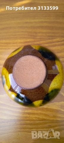 Три КЕРАМИЧНИ съдчета за ядки; Две стъклени купички за крем, снимка 8 - Други - 51698349