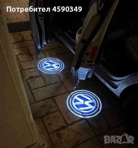 2 бр. Безжичен проектор за осветление на автомобилни врати за лого, снимка 8 - Аксесоари и консумативи - 52722479