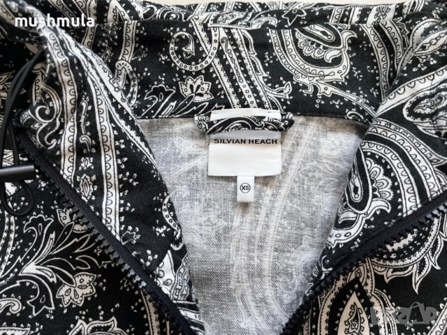 Ленен суичър Silvian Heach XS - като нов, снимка 2 - Суичъри - 52741271