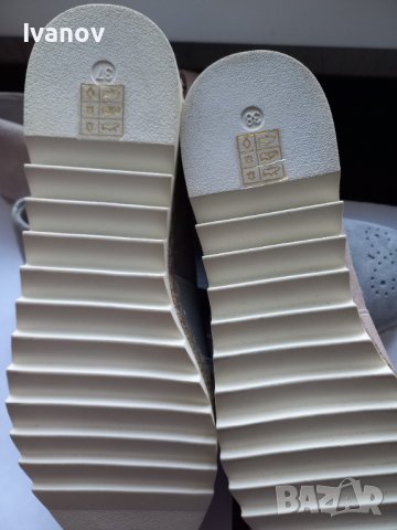 Естествен велур, снимка 6 - Дамски ежедневни обувки - 40171348