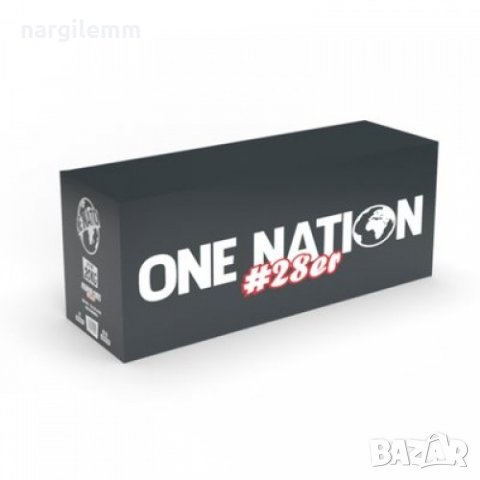 Въглени One Nation 28мм 20 х 1кг  за наргиле