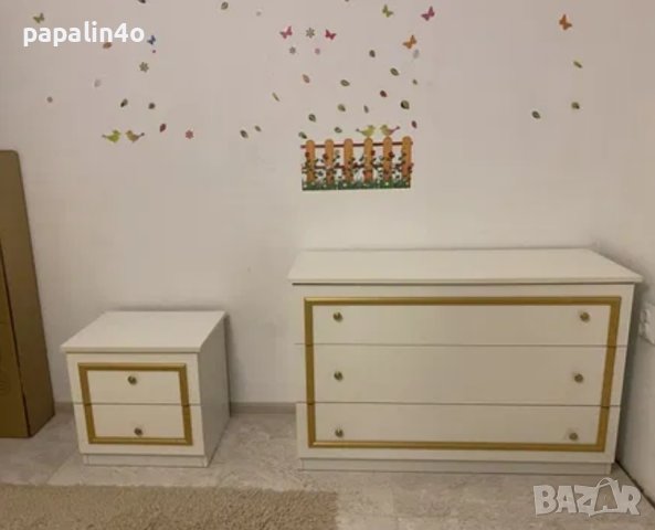 ТОП ЦЕНА!!! Уникален луксозен спален комплект Ева Голд с шесткрилен гардероб, снимка 7 - Спални и легла - 43638203