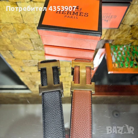 Hermès колан естетсвена кожа, снимка 4 - Колани - 53377869