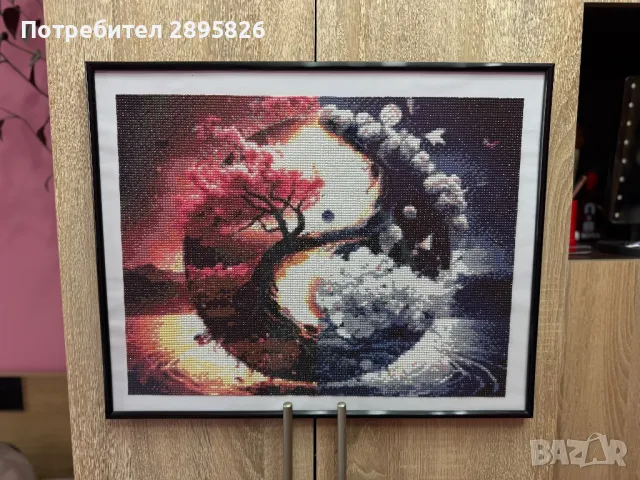 Диамантен гоблен с рамка 50/40см, снимка 1
