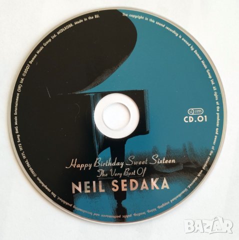 NEIL SEDAKA - Happy Birthday Sweet Sixteen, The Very Best Of - CD - оригинален двоен диск, снимка 5 - CD дискове - 43702037