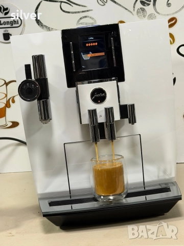 Кафемашина кафе автомат JURA J6 PIANO WHİTE с гаранция, снимка 7 - Кафемашини - 52634394