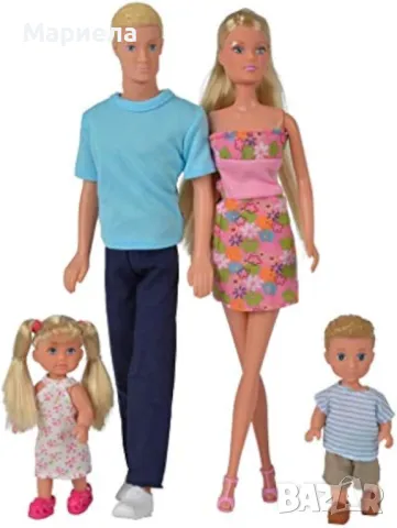 Семейство кукли XL Family / Steffi Love - XL семеен комплект кукли / 4 кукли, снимка 5 - Кукли - 48763567