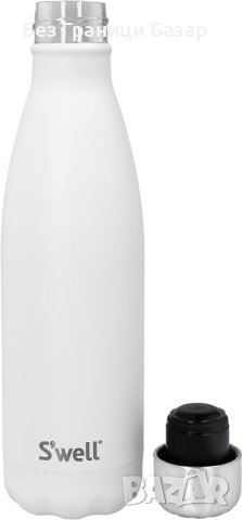 Нова спортна бутилка за вода напитки S'well 500 мл Вакуумно изолирана, снимка 1 - Други стоки за дома - 40677025