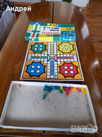 Стара детска игра Не се сърди човече и Дама #2, снимка 3 - Други ценни предмети - 35271498
