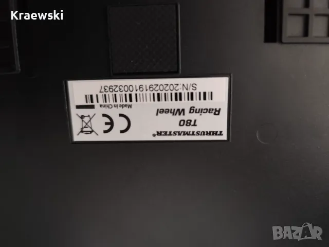 Волан и педали Thrustmaster T80 Racing Wheel за PS4, снимка 4 - PlayStation конзоли - 49608986