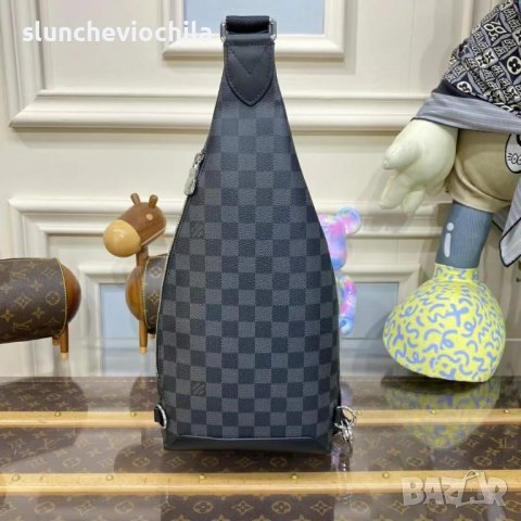 Чанта Louis vuitton M30936 Duo Slingbag Damier Graphite canvas NEW, снимка 4 - Чанти - 43972048