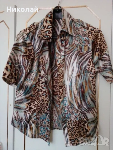 Дамска сатенена риза