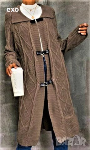 Елегантна жилетка, Зимна жилетка, Бежова жилетка, снимка 2 - Жилетки - 43238863