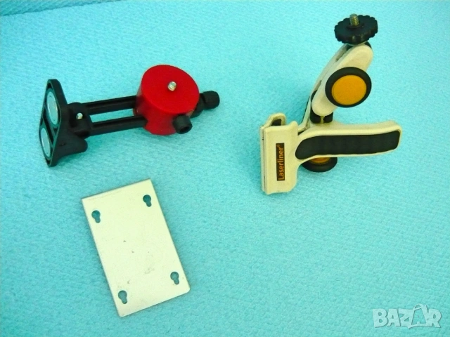 Laserliner - щипка и стоика за лазерен нивелир