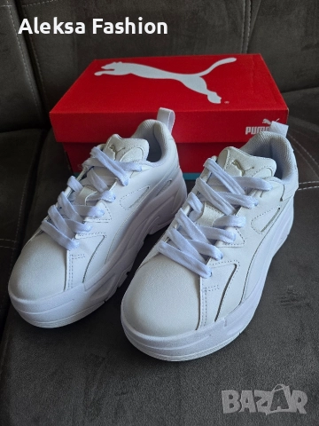 Puma дамски маратонки с висока подметка , снимка 5 - Маратонки - 52667114