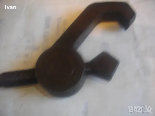 ШАРНИРЕН КАМИОНАДЖИЙСКИ РАЗДВИЖЕН КЛЮЧ 45см/3,2кг/С ПОДВИЖЕН ЗАХВАТ 70мм НЕМСКИ СТАРО КАЧЕСТВО, снимка 8 - Други инструменти - 50100010