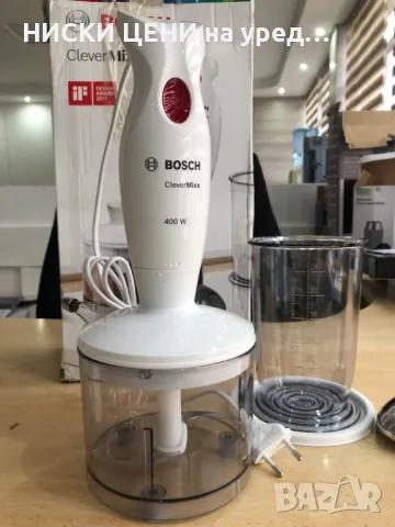Миксер 3в1 BOSCH CleverMIXX 400W, снимка 2 - Миксери - 49220173