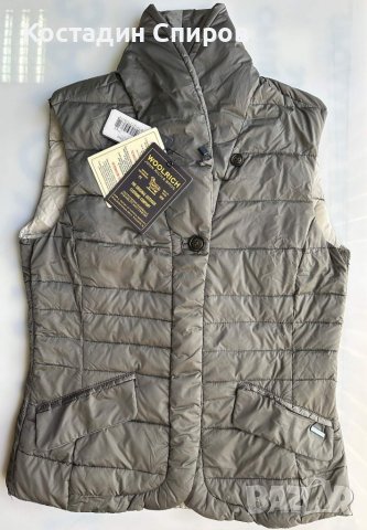 дамски пухен елек Woolrich City Vest XS, снимка 2 - Жилетки - 43551458