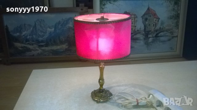 ретро лампа-антика мед/месинг-внос холандия