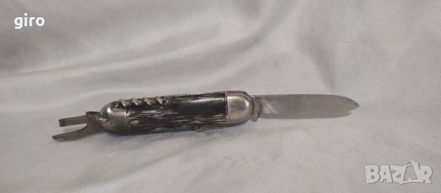 Ретро джобен нож Imperial Kamp King- USA с елмаз за рязане на стъкло, снимка 4 - Ножове - 43602796