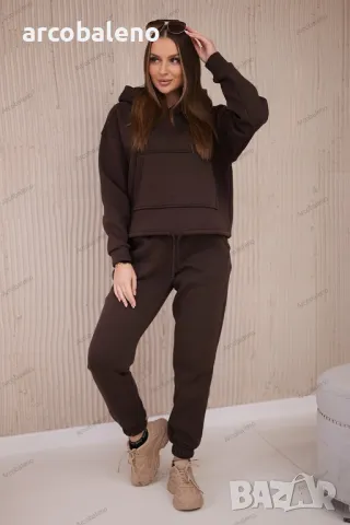 Дамски ватиран комплект от две части, 6цвята , снимка 10 - Комплекти - 47284906