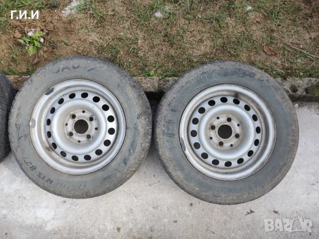 Гуми с джанти 13- Seat/ VW, снимка 2 - Гуми и джанти - 49518115