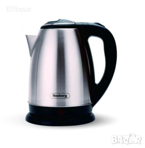 Електрическа кана Rosberg, 1800W, 1.8л., Корпус неръжд. стомана, Черен/ Сив Металик/ Червен металик,, снимка 6 - Друга електроника - 52888932