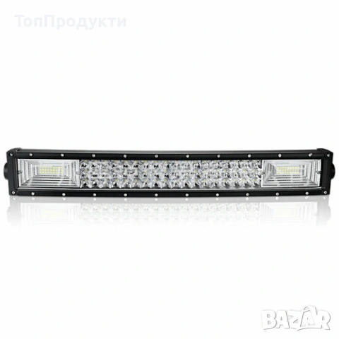 Мощен LED фар за автомобил подходящ за офроуд приключения LED BAR7 (324W, 53CM)