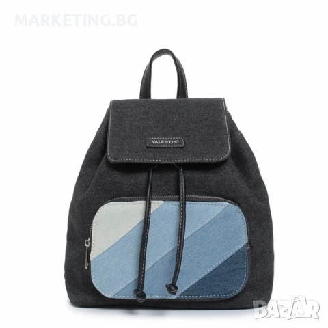 Дамска дънкова модерна и компактна раница - стил и комфорт в движение, снимка 4 - Раници - 50491894