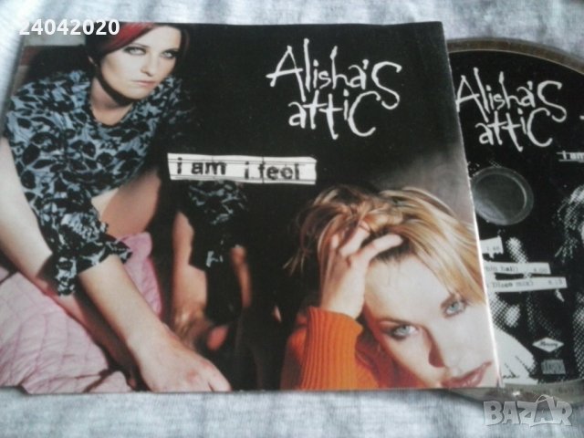 Alisha's Attic ‎– I Am, I Feel сингъл диск