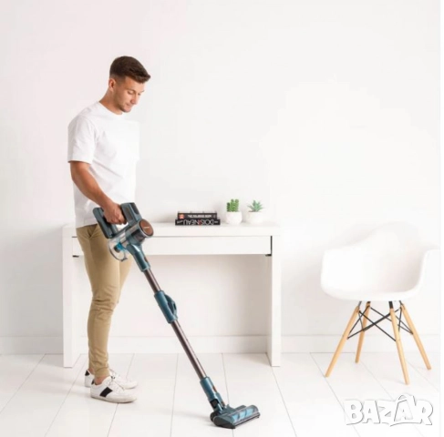 Безкабелна прахосмукачка Taurus Homeland Digital Animal Flex – 15W с дигитален мотор и мощна турбо ч, снимка 9 - Прахосмукачки - 51895342